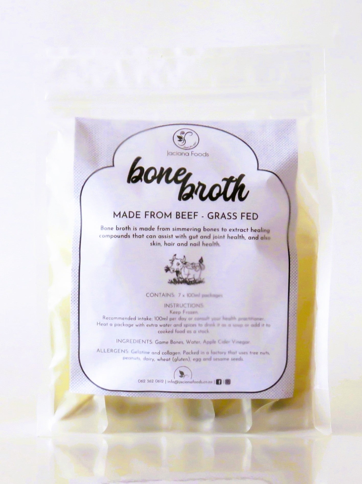 Bone Broth - Grass-fed Beef